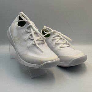 Oofos Oomy Stride Mens Size 9 Chalk White Running Walking Shoes Sneakers